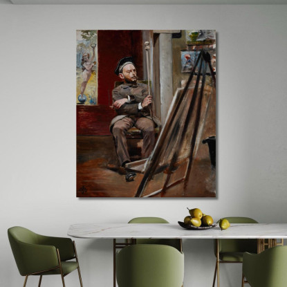 Ritratto Di Stanislao Tondos Jacek Malczewski jml164 quadro stampato su tela