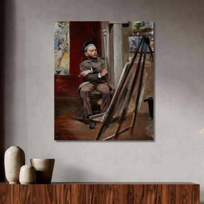 Ritratto Di Stanislao Tondos Jacek Malczewski jml164 quadro stampato su tela