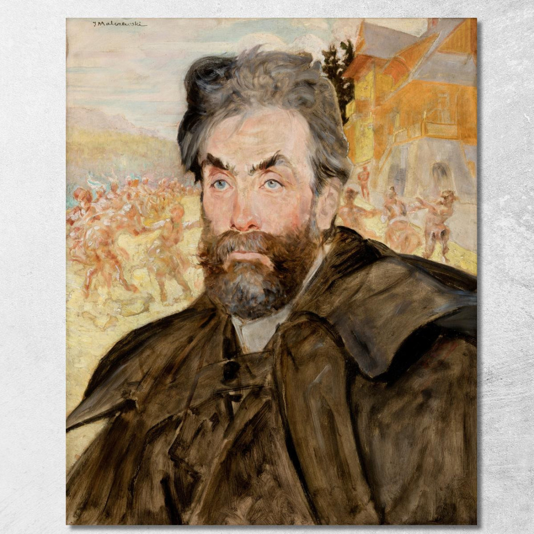 Ritratto Di Stanislaw Witkiewicz Jacek Malczewski jml165 quadro stampato su tela