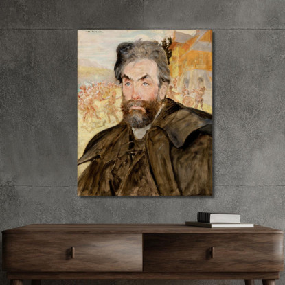 Ritratto Di Stanislaw Witkiewicz Jacek Malczewski jml165 quadro stampato su tela