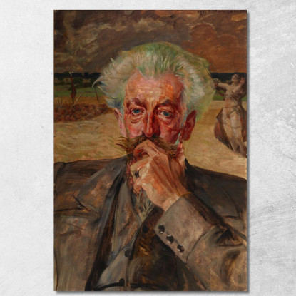 Ritratto Di Jaroslaw Odrowaz-Pieniazek Jacek Malczewski jml176 quadro stampato su tela