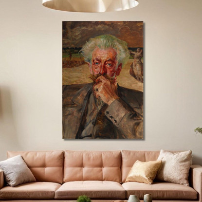 Ritratto Di Jaroslaw Odrowaz-Pieniazek Jacek Malczewski jml176 quadro stampato su tela