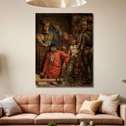 Macko Borkowic Jan Matejko jmt21 quadro stampato su tela