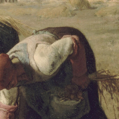 Spigolatrici Jean-François Millet jfm19 quadro stampato su tela