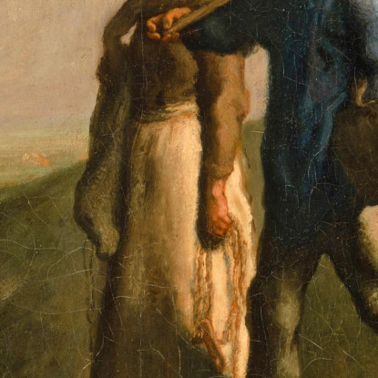 Andare A Lavorare Jean-François Millet jfm20 quadro stampato su tela