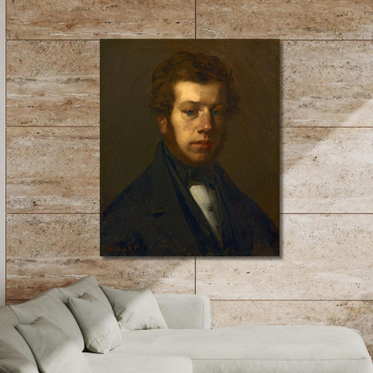 Signor Martino Jean-François Millet jfm38 quadro stampato su tela