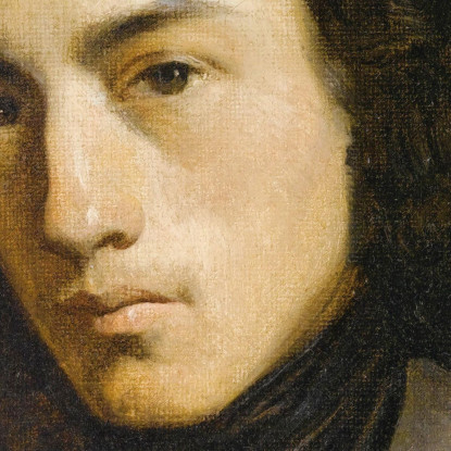 Ritratto Di Un Giovane Ritratto Di Un Giovane Jean-François Millet jfm47 quadro stampato su tela