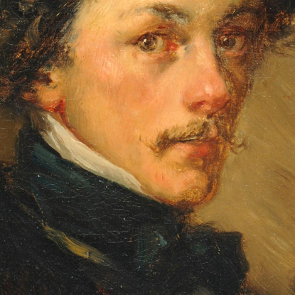 Ritratto Di Un Uomo Anonimo Jean-François Millet jfm48 quadro stampato su tela