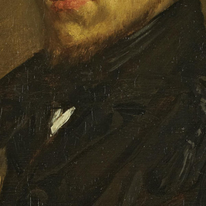 Ritratto Di Mister Le Courtois Cognato Dell'Artista Jean-François Millet jfm51 quadro stampato su tela