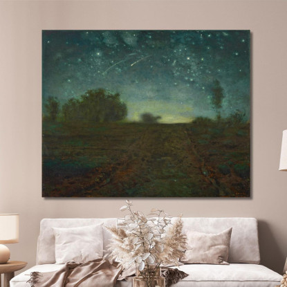 Notte Stellata Jean-François Millet jfm64 quadro stampato su tela