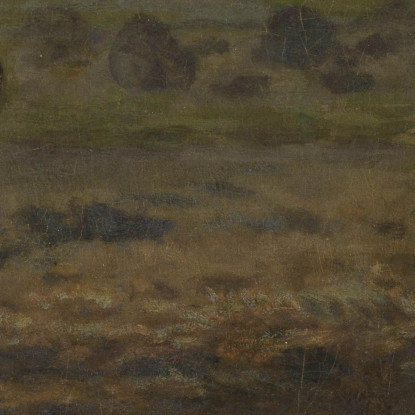 L'Angelus Jean-François Millet jfm65 quadro stampato su tela