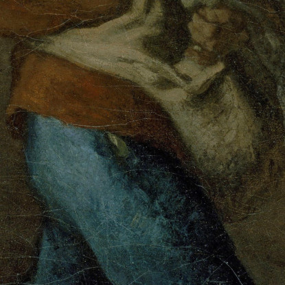 Il Seminatore Jean-François Millet jfm79 quadro stampato su tela