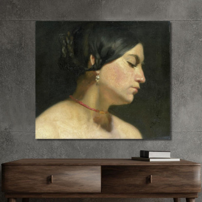 Maria Maddalena Lawrence Alma-Tadema lat27 quadro stampato su tela
