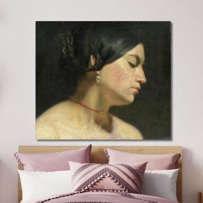 Maria Maddalena Lawrence Alma-Tadema lat27 quadro stampato su tela