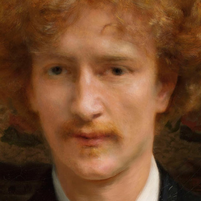 Ritratto Di Ignacy Jan Paderewski Lawrence Alma-Tadema lat31 quadro stampato su tela