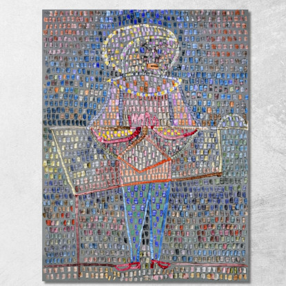 Ragazzo In Costume Paul Klee pkl16 quadro stampato su tela