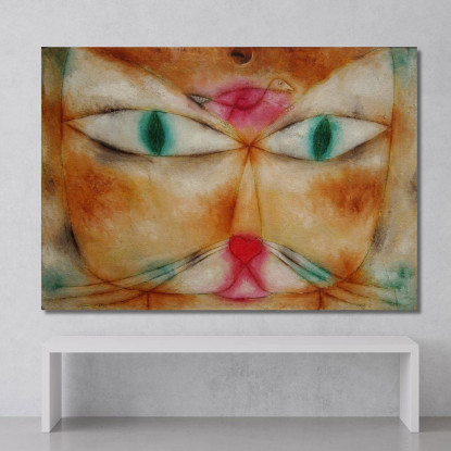 Catandbird Paul Klee pkl18 quadro stampato su tela