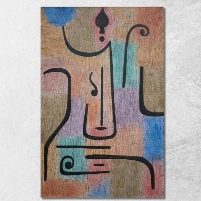 Arcangelo Paul Klee pkl45 quadro stampato su tela