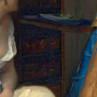 Confidenze Raimundo de Madrazo y Garreta rmg13 quadro stampato su tela