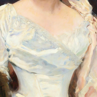 Ritratto Di Signora 2 Raimundo de Madrazo y Garreta rmg25 quadro stampato su tela