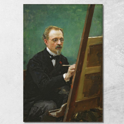 Ritratto Di Federico De Madrazo Dipinto Raimundo de Madrazo y Garreta rmg29 quadro stampato su tela