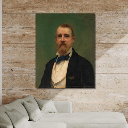 Samuel P. Avery Raimundo de Madrazo y Garreta rmg34 quadro stampato su tela