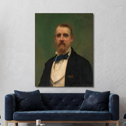 Samuel P. Avery Raimundo de Madrazo y Garreta rmg34 quadro stampato su tela