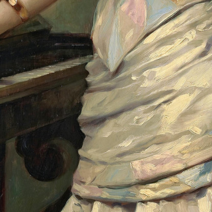 Il Cantante Raimundo de Madrazo y Garreta rmg42 quadro stampato su tela