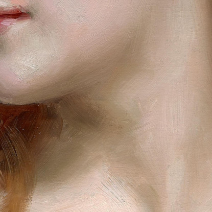 Donna In Bianco Raimundo de Madrazo y Garreta rmg43 quadro stampato su tela