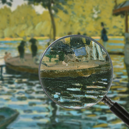 La Grenouillère Claude Monet mnt1 quadro stampato su tela