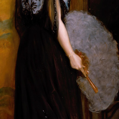 Ritratto Della Signora Francis Stanton Blake Julius Leblanc Stewart jls17 quadro stampato su tela