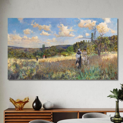 Estate Julius Leblanc Stewart jls22 quadro stampato su tela