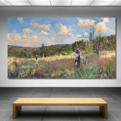 Estate Julius Leblanc Stewart jls22 quadro stampato su tela