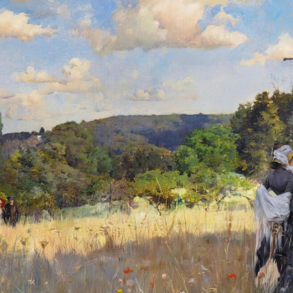 Estate Julius Leblanc Stewart jls22 quadro stampato su tela