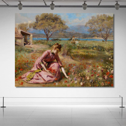 La Prima Primavera Julius Leblanc Stewart jls24 quadro stampato su tela