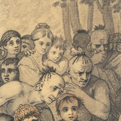 The Indians Delivering Up The English Captives To Colonel Bouquet Near His Camp Benjamin West canvas print