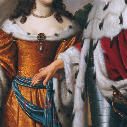 Louise Henriette Leads Friedrich Wilhelm Elector Of Brandenburg To Her Parents Gerard van Honthorst canvas print