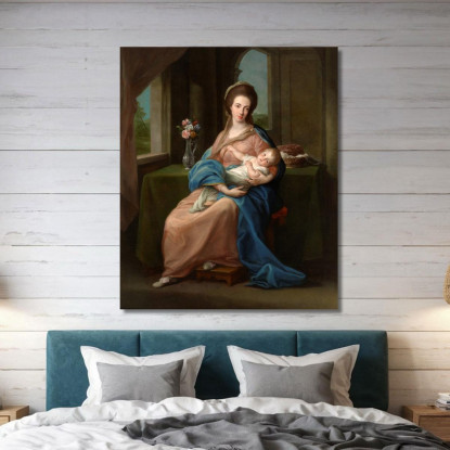 Mary Taylour Viscountess Of Headfort Later Countess Of Bective And Marchioness Of Headfort Pompeo Batoni canvas print