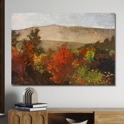 Autumn Treetops Winslow Homer canvas print