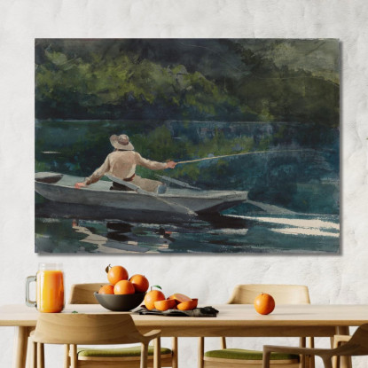 Casting Number Two Winslow Homer canvas print