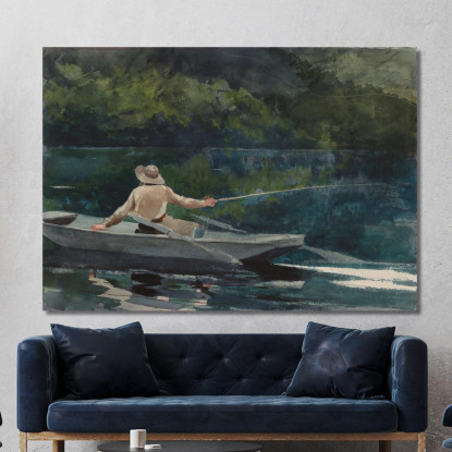Casting Number Two Winslow Homer canvas print