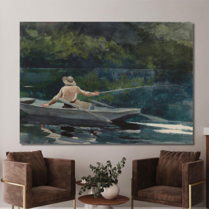 Casting Number Two Winslow Homer canvas print