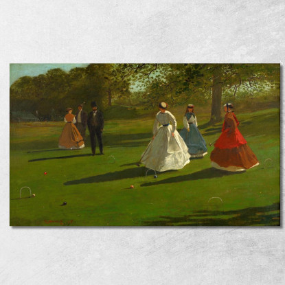 Croquet Players Winslow Homer canvas print