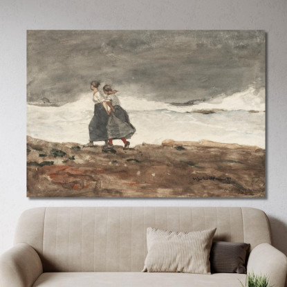 Peligro Winslow Homer cuadro en lienzo