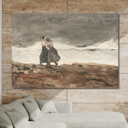 Gefahr Winslow Homer drucken auf leinwand
