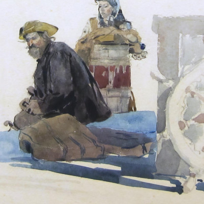 Deck Passengers Winslow Homer canvas print