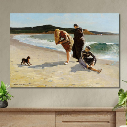 Eagle Head Manchester Massachusetts Marea Alta Winslow Homer cuadro en lienzo