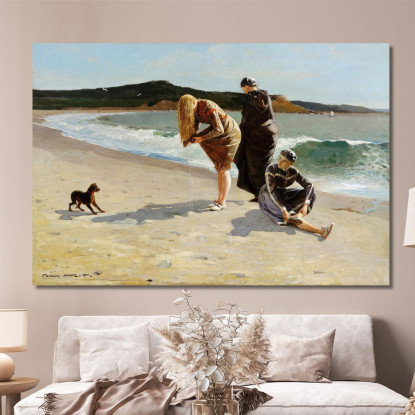 Eagle Head Manchester Massachusetts Marea Alta Winslow Homer cuadro en lienzo