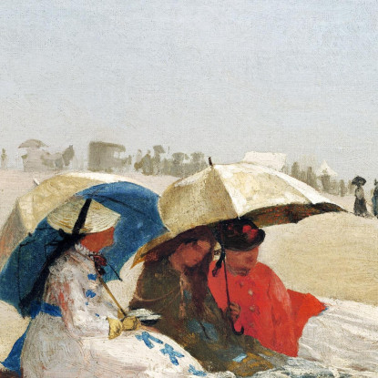 East Hampton Beach Long Island Winslow Homer canvas print