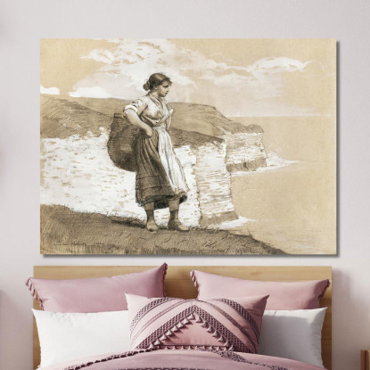 Flamborough Head England Winslow Homer canvas print